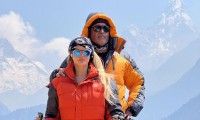 Everest base camp honeymoon